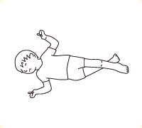 図：はさみ肢位